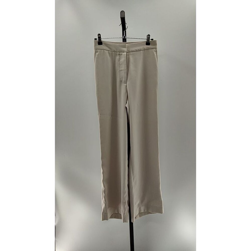 Quince Women's Straight-Leg Dress Pants in Light Beige